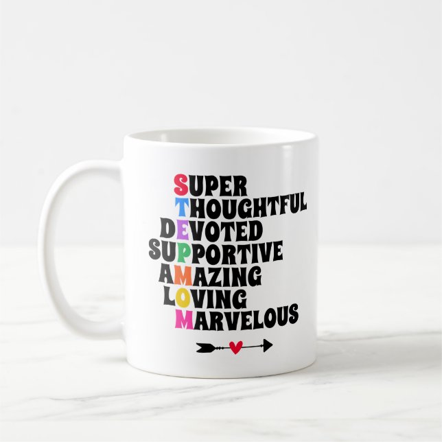 Stepmom Gift Step Mother StepMother Coffee Mug (Left)