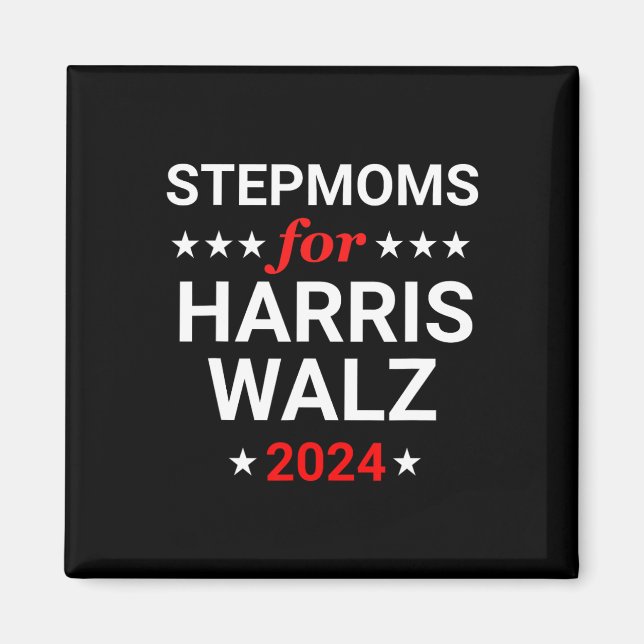 Stepmoms For Kamala Harris Wheimer  Magnet (Front)