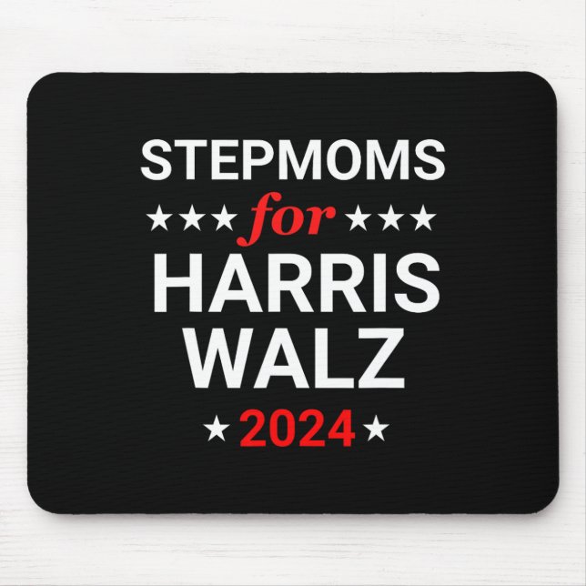 Stepmoms For Kamala Harris Wheimer  Mouse Pad (Front)