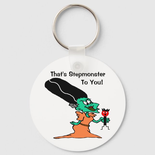 Stepmonster Keychain (Front)