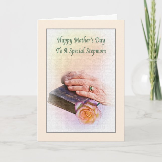 Stepmother's Mother's Day Card (Front)