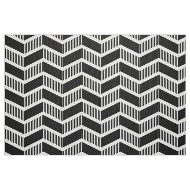 Stepped Chevrons Fabric (Fat Quarter)