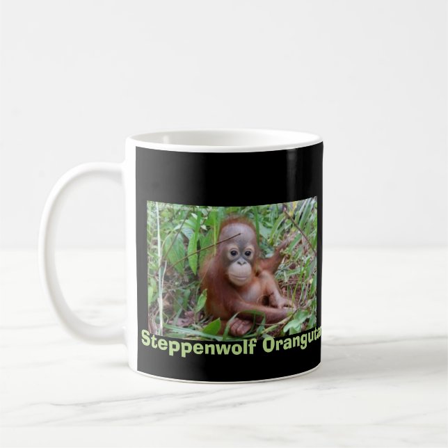 Steppenwolf Orangutan Orphan Coffee Mug (Left)