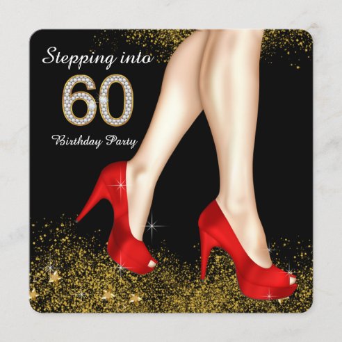Stepping Into 60 Birthday Gifts on Zazzle NZ
