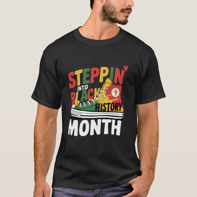 Stepping Into Black History Month Pride Sneakers A (Front)