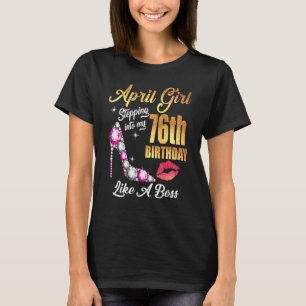 Stepping Into My 76th Birthday Like A Boss For 76 T-Shirt