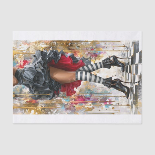 Stepping Into My Purpose7 Tissue Paper (Front)