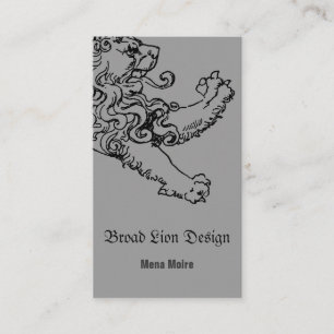 Stepping Lion Card