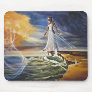 Stepping Out On Faith (for women) Mouse Pad