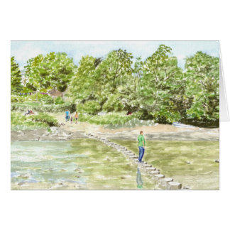 'Stepping Stones' Card