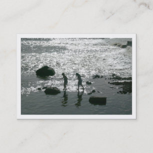 Stepping Stones, Mini Photo Business Card