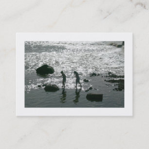 Stepping Stones, Mini Photo Business Card