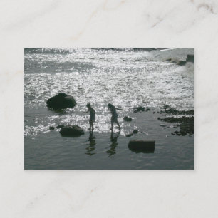 Stepping Stones, Mini Photo Business Card