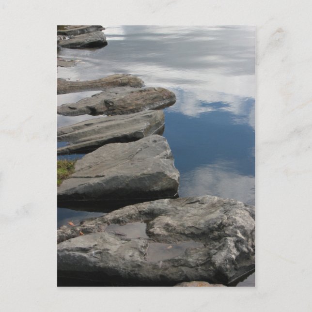 Stepping Stones postcard (Front)