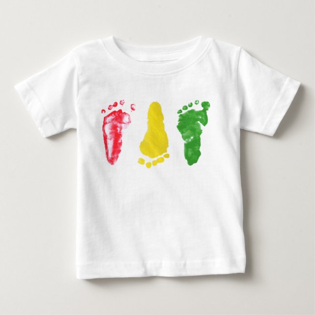 Steps drink rasta baby T-Shirt (Front)
