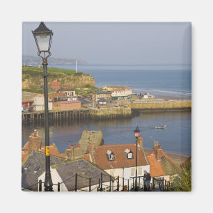Steps leading down to the harbour, Whitby, North Magnet