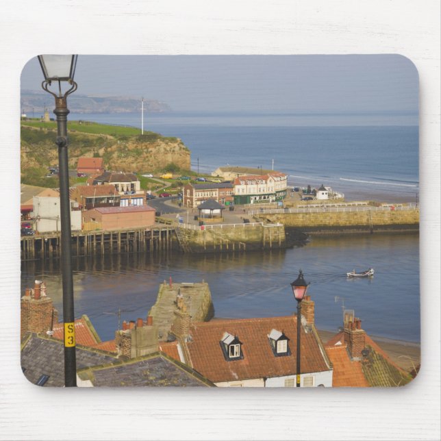 Steps leading down to the harbour, Whitby, North Mouse Pad (Front)