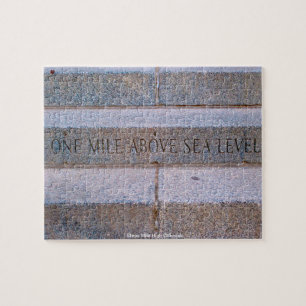 Steps Mile High Colorado Jigsaw Puzzle