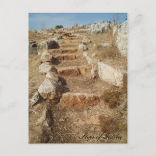 Steps of Galilee Postcard
