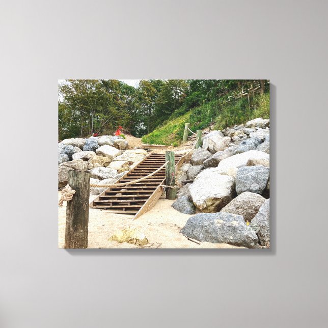 Steps of Renewal Canvas Print (Front)