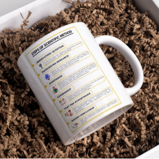steps of scientific method coffee mug