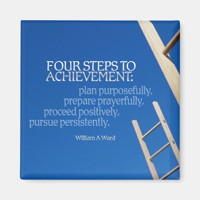 Steps to Achievement Magnet (Front)