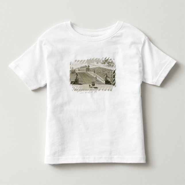 Steps to the garden terrace, Belvedere Palace, Vie Toddler T-Shirt (Front)