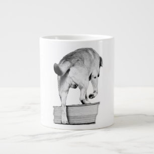 Steps Towards Autumn Warmth Large Coffee Mug
