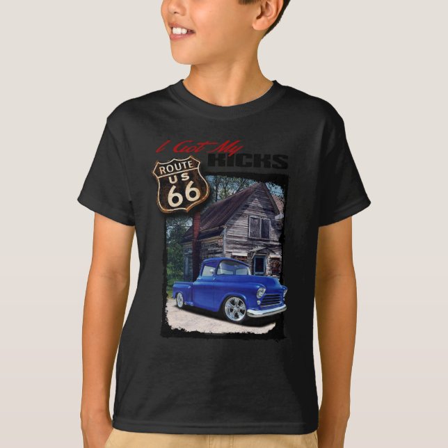Stepside on Route 66 T-Shirt (Front)