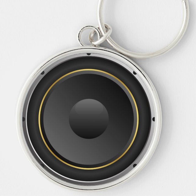 Stereo Speaker Keychain (Front)