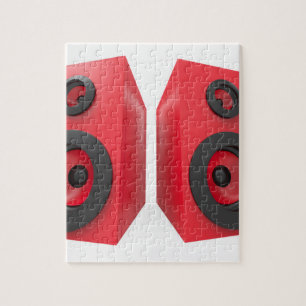 Stereo speakers jigsaw puzzle