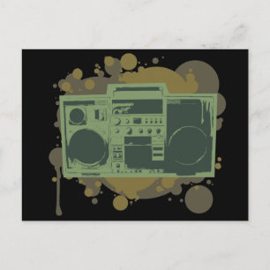 Stereo Style Postcard