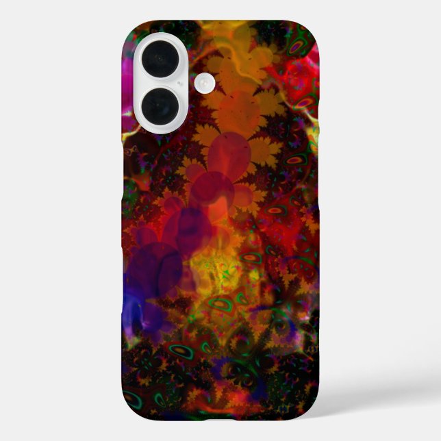 Stereo Trippin Psychedelic Abstract Case-Mate iPhone Case (Back)