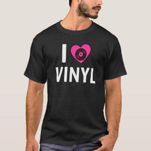 Stereo Vinyl Record Buff Music Disc Player Audio A T-Shirt