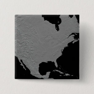 Stereoscopic view of North America 2 15 Cm Square Badge
