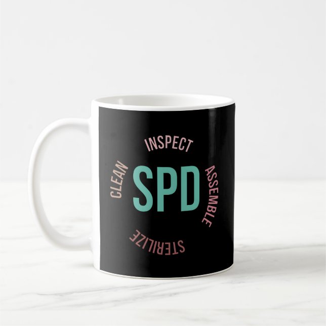 Sterile Processing Tech Sterile Processing Technic Coffee Mug (Left)