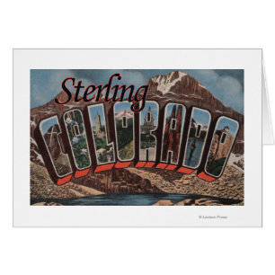 Sterling, Colorado - Large Letter Scenes
