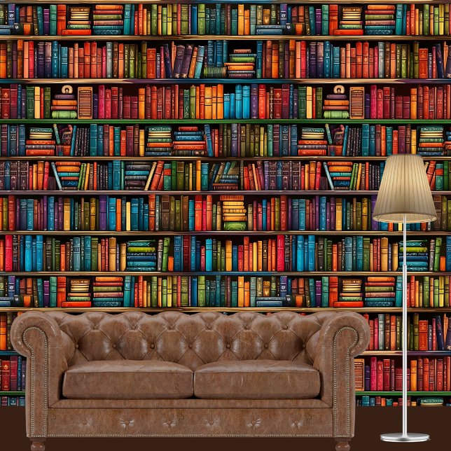 Sterling Hall Bookshelves Wallpaper (Creator Uploaded)