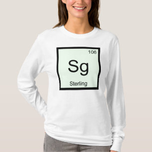 Sterling Name Chemistry Element Periodic Table T-Shirt