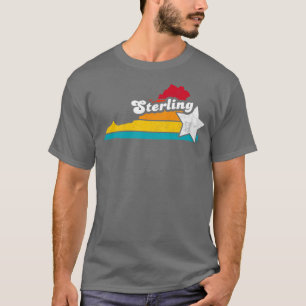 Sterling Virginia Vintage Distressed Souvenir T-Shirt