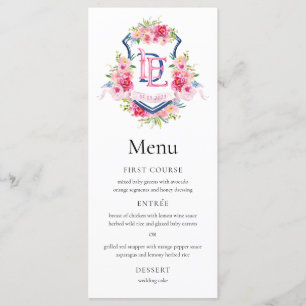 Sterling Wedding Menu 2