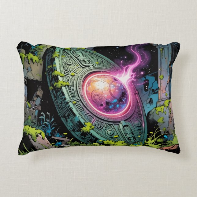 Sternenpfad – Reise durch das Universum´1 Decorative Cushion (Front)