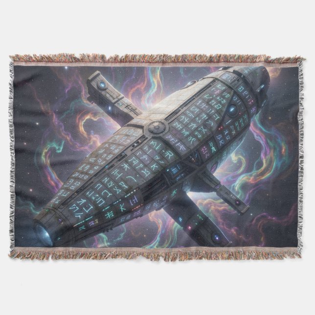 Sternenpfad – Reise durch das Universum´7 Throw Blanket (Front)
