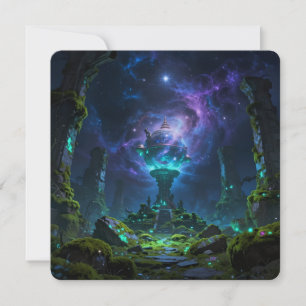 Sternenpfad – Reise durch das Universum Holiday Card