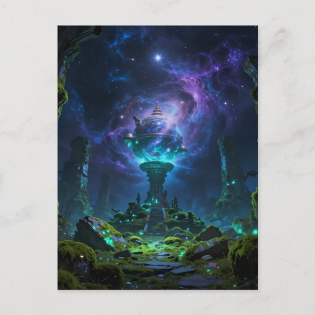 Sternenpfad – Reise durch das Universum Holiday Postcard (Front)