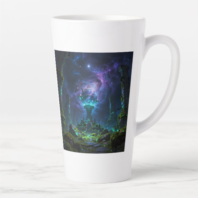 Sternenpfad – Reise durch das Universum Latte Mug (Right)