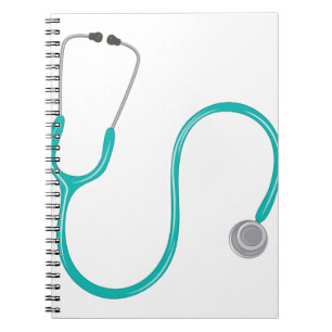 Stethescope Spiral Notebook