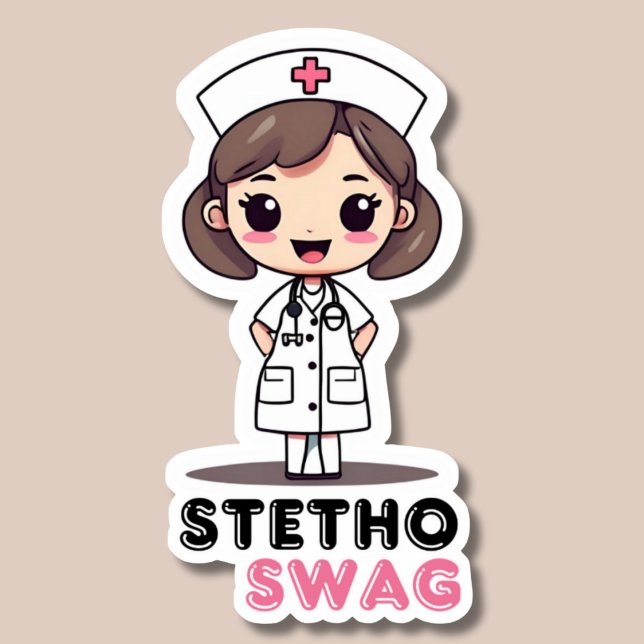 Stetho Swag Kawaii Style Nurse Waterproof (Creator Uploaded)