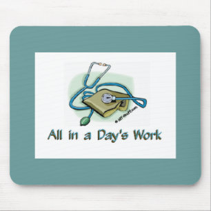Stethoscope 2 mouse pad