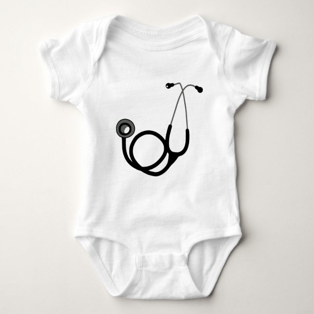 Stethoscope Baby Bodysuit (Front)